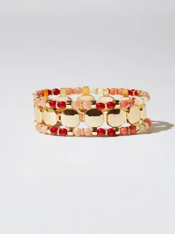 Multicoloured Elastic Bracelet|Parfois Flash Sale