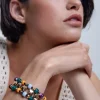 Multicoloured Elastic Bracelet|Parfois Hot