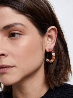 Multicoloured Hoop Earrings|Parfois New