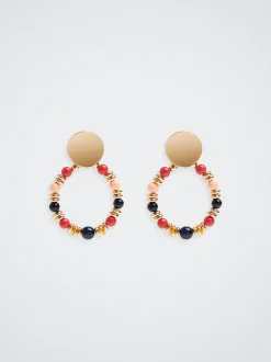 Multicoloured Hoop Earrings|Parfois Shop