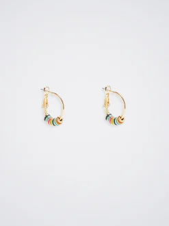 Multicoloured Hoop Earrings|Parfois New