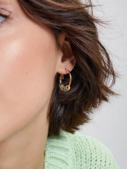 Multicoloured Hoop Earrings|Parfois New