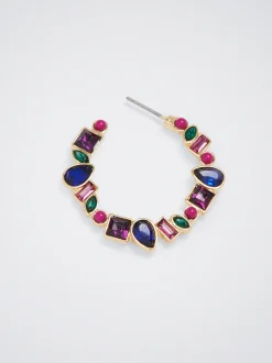 Multicoloured Hoop Earrings|Parfois Cheap