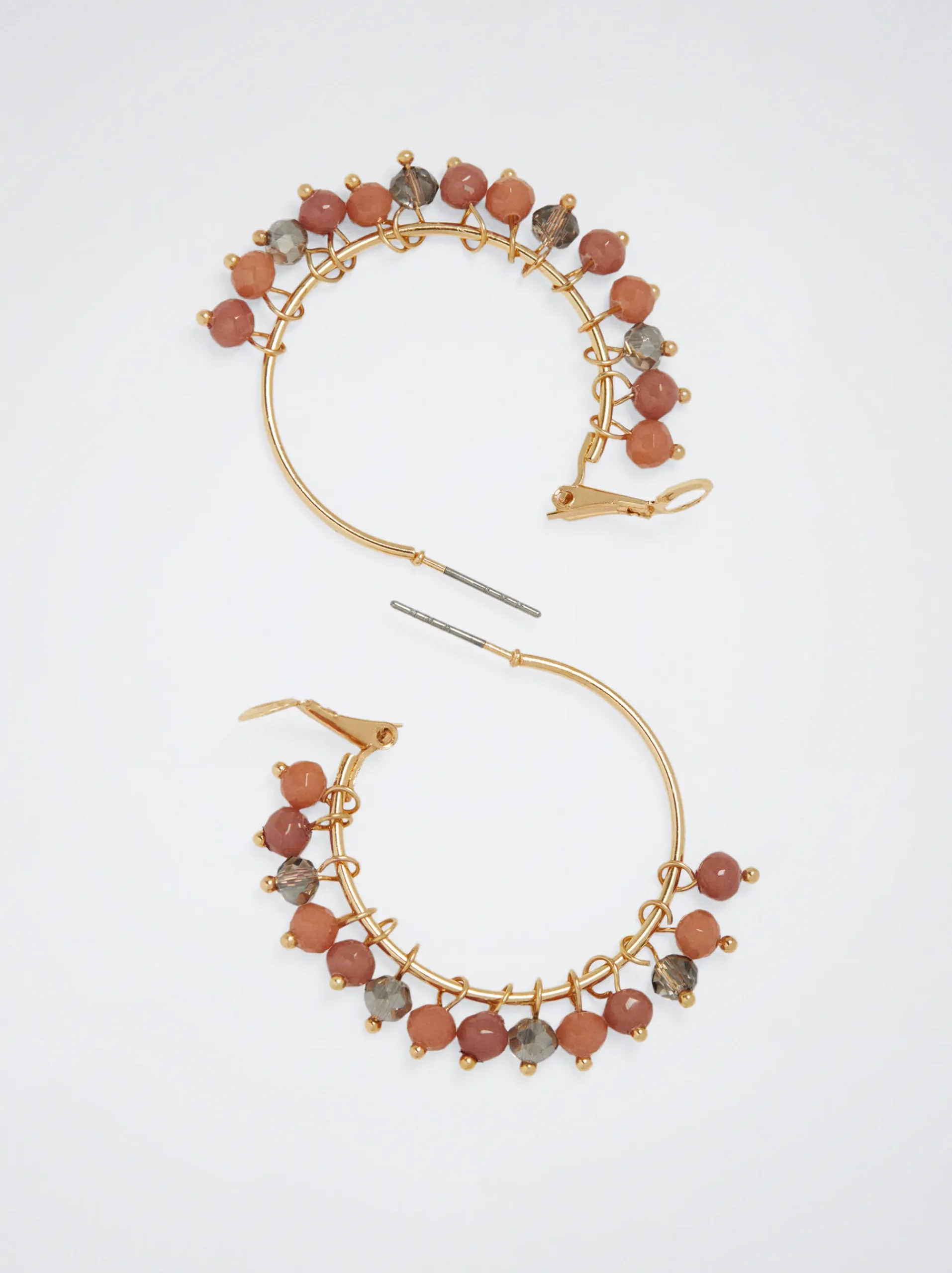 Multicoloured Hoop Earrings|Parfois Online