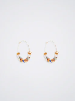 Multicoloured Hoop Earrings|Parfois Best Sale