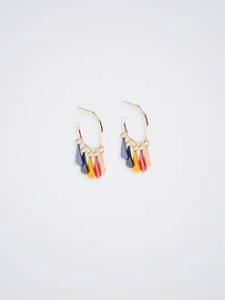 Multicoloured Hoop Earrings|Parfois Outlet