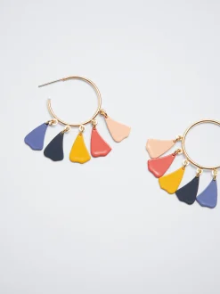 Multicoloured Hoop Earrings|Parfois Outlet