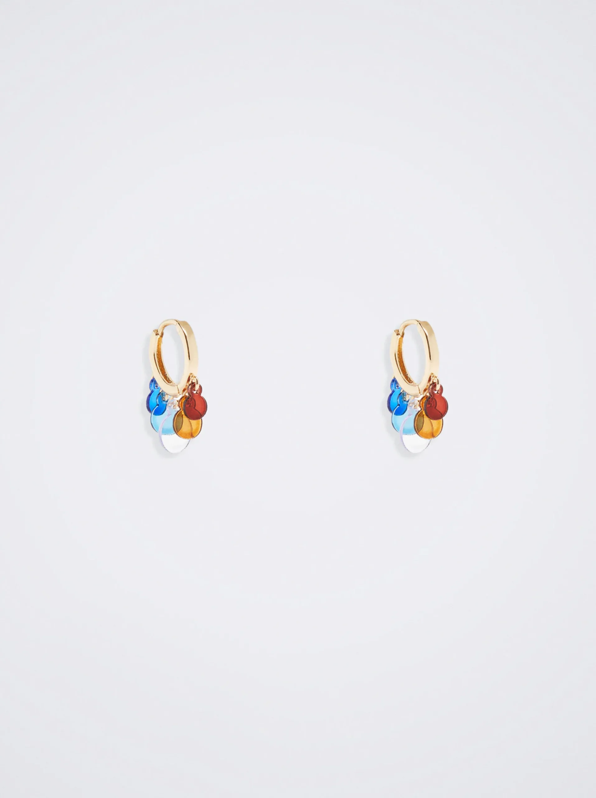 Multicoloured Hoop Earrings|Parfois Store