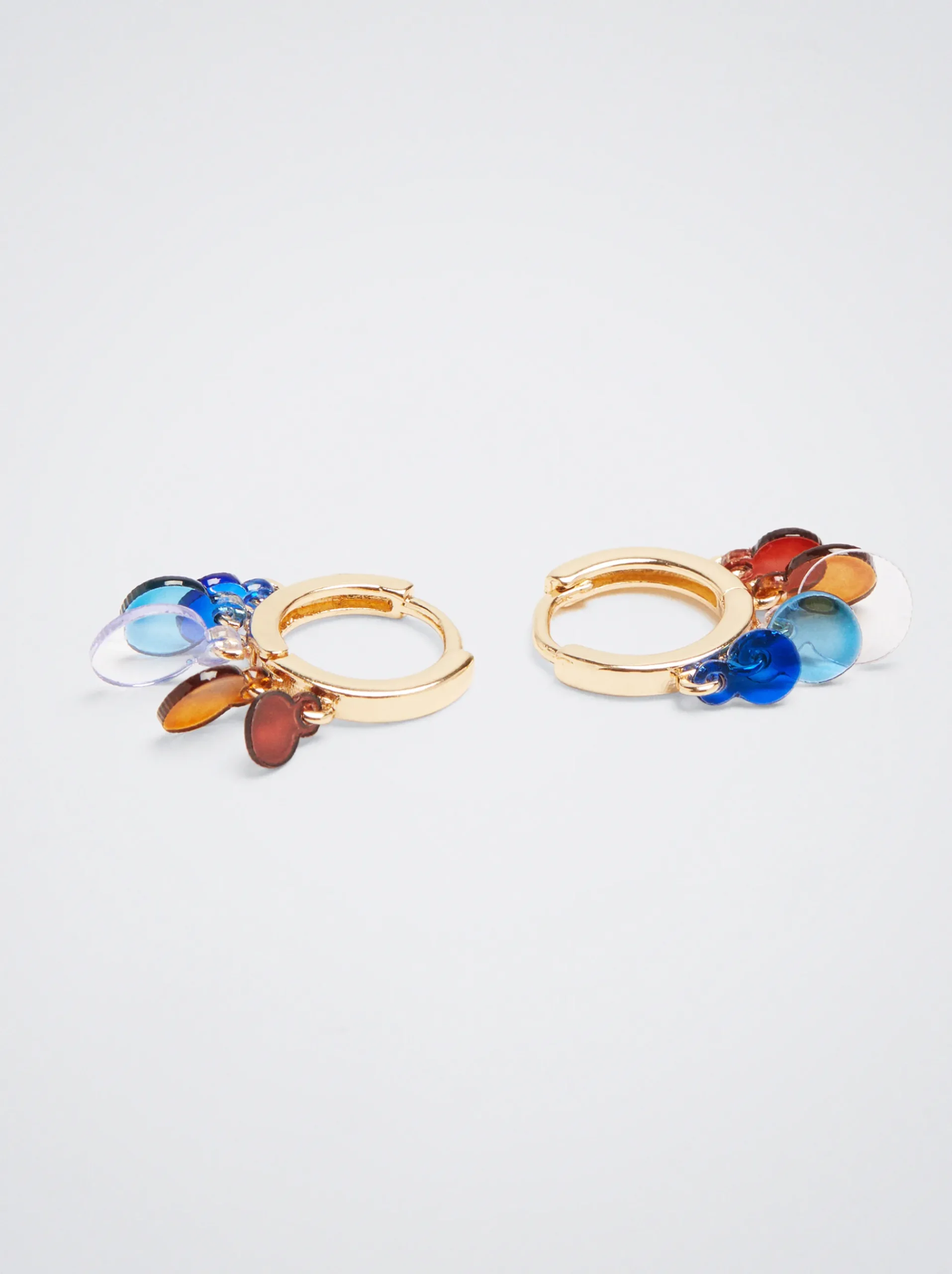 Multicoloured Hoop Earrings|Parfois Store