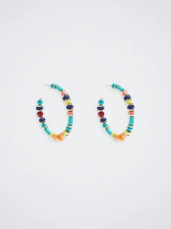 Multicoloured Hoop Earrings|Parfois Cheap