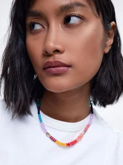 Multicoloured Necklace With Ceramic|Parfois Online