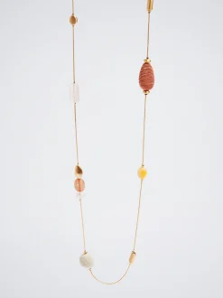 Multicoloured Necklace With Resin|Parfois Shop