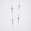 Multicoloured Necklace With Resin|Parfois Cheap