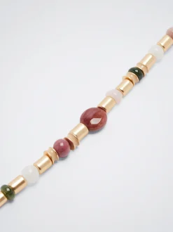 Multicoloured Necklace With Stone|Parfois Store