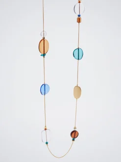 Multicoloured Resin Necklace|Parfois Store