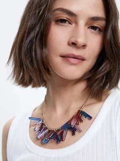 Multicoloured Resin Necklace|Parfois Store
