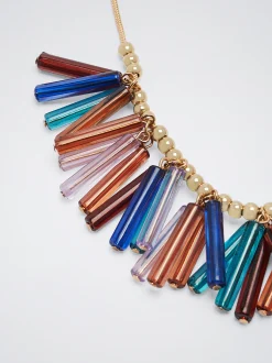 Multicoloured Resin Necklace|Parfois Store