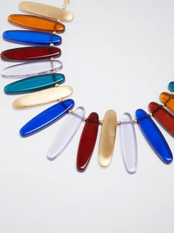 Multicoloured Resin Necklace|Parfois Store