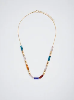 Multicoloured Resin Necklace|Parfois Best Sale