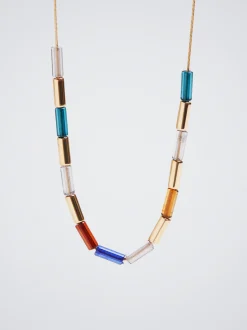 Multicoloured Resin Necklace|Parfois Best Sale