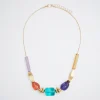 Multicoloured Resin Necklace|Parfois Hot