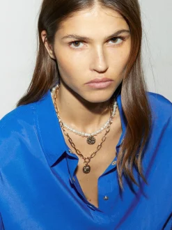 Necklace Set With Freshwater Pearl|Parfois Fashion
