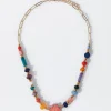 Necklace With Ceramic And Wood|Parfois Clearance