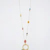 Necklace With Charms And Resin|Parfois Store