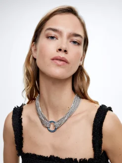 Necklace With Crystals|Parfois Sale