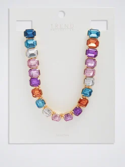Necklace With Crystals|Parfois Sale