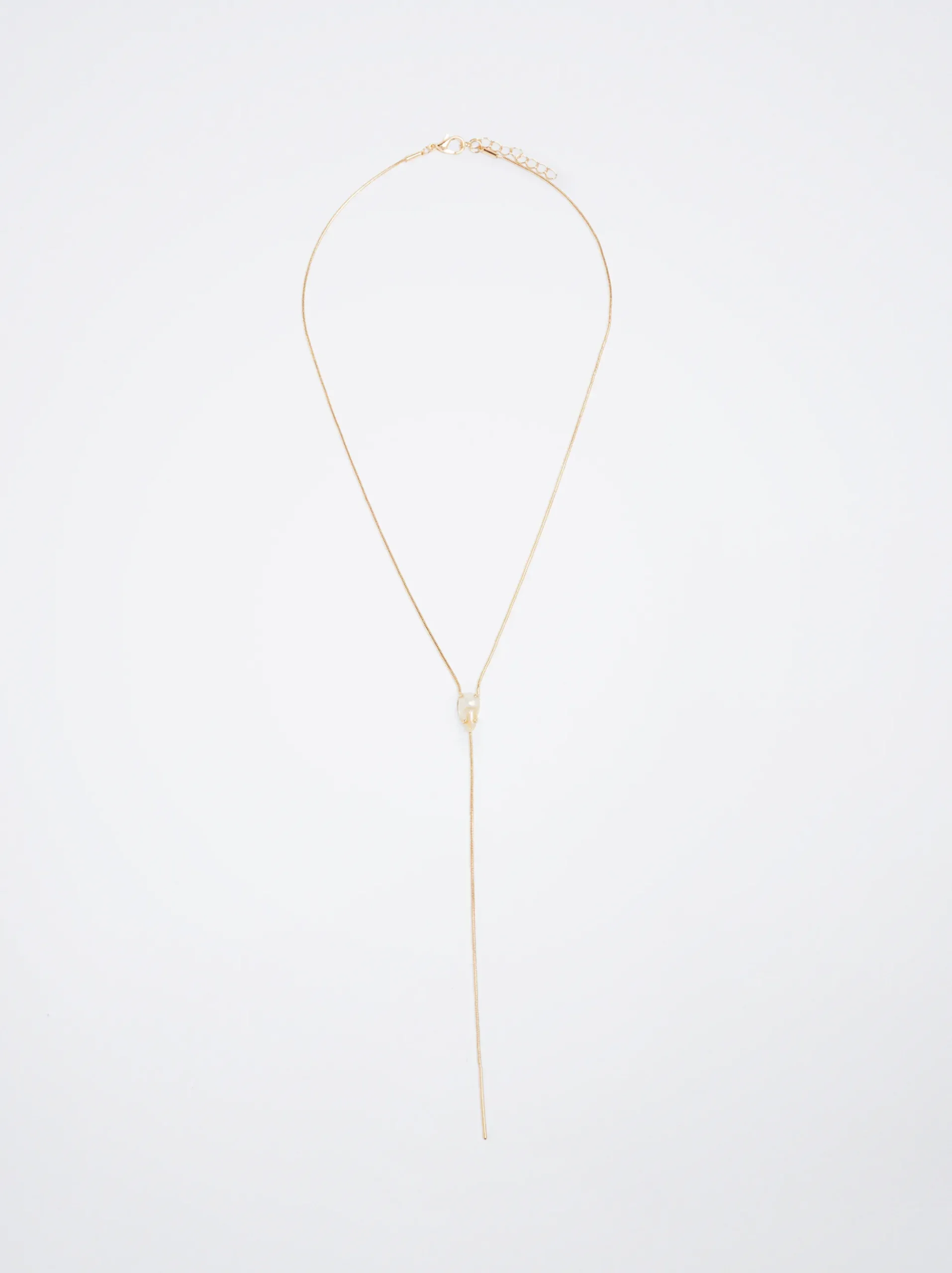 Necklace With Freshwater Pearl|Parfois Flash Sale