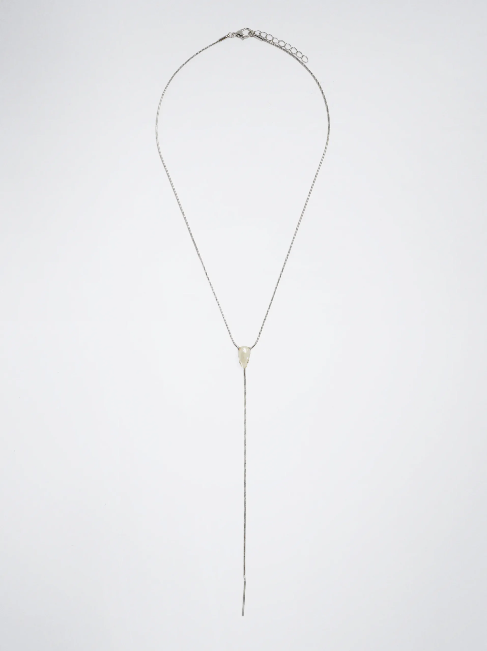 Necklace With Freshwater Pearl|Parfois Flash Sale