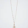 Necklace With Leaf And Pearl|Parfois Clearance