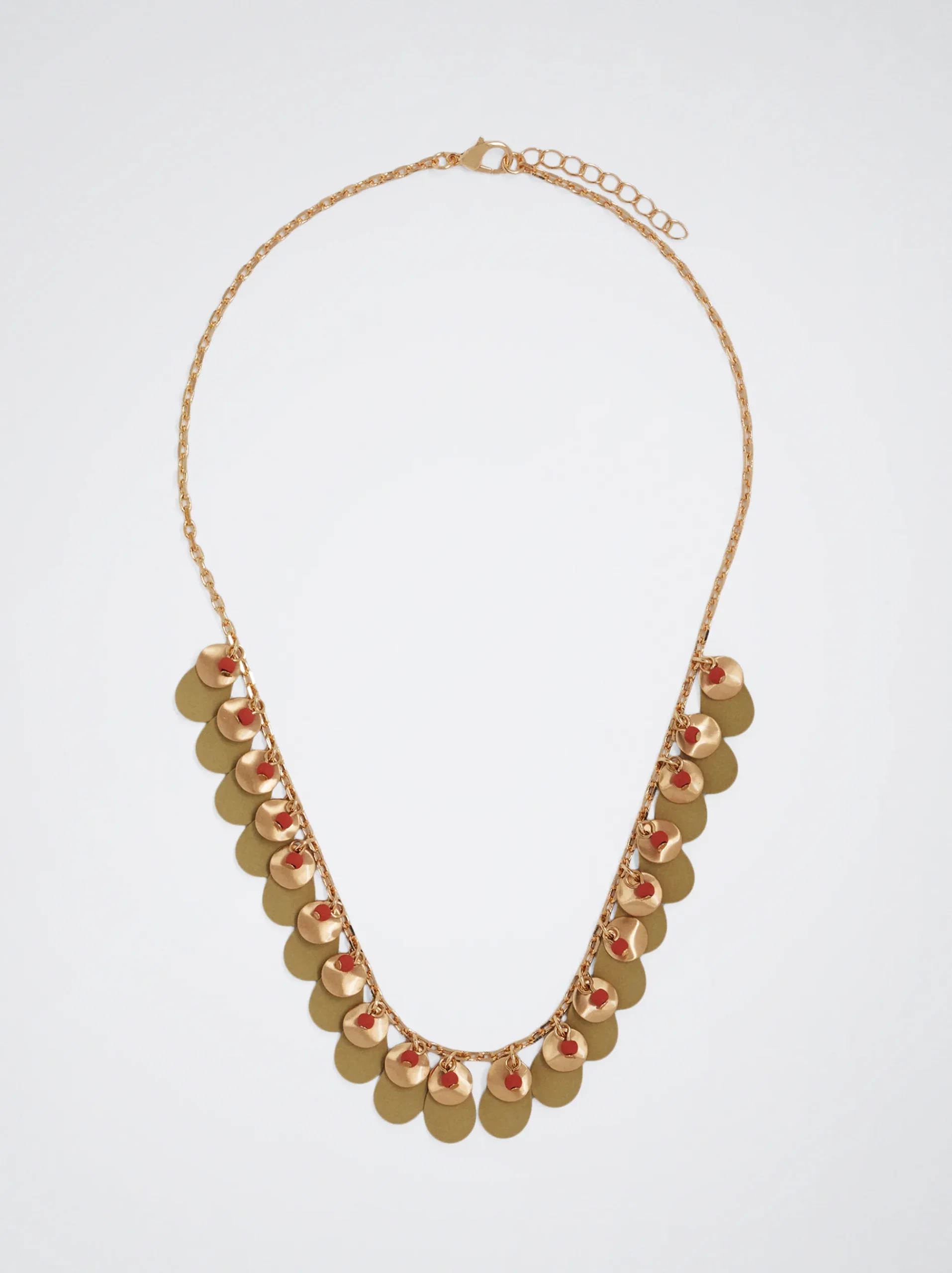 Necklace With Medals|Parfois Online
