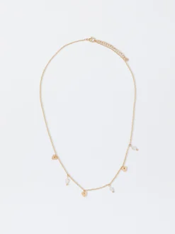 Necklace With Pearl And Hearts|Parfois Cheap