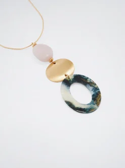 Necklace With Resin Pendant|Parfois Shop