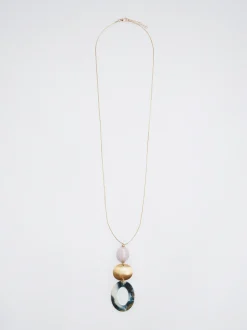 Necklace With Resin Pendant|Parfois Shop