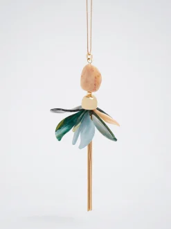 Necklace With Resin Pendant|Parfois Sale