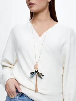 Necklace With Resin Pendant|Parfois Sale