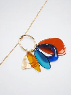 Necklace With Resin Pendants|Parfois New