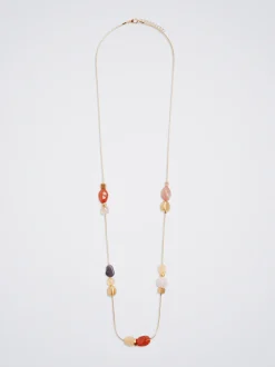 Necklace With Semiprecious Stone|Parfois Outlet