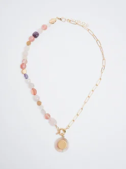 Necklace With Semiprecious Stone|Parfois Shop
