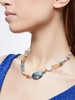 Necklace With Stone|Parfois New