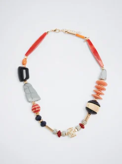 Necklace With Stone And Resin|Parfois Sale