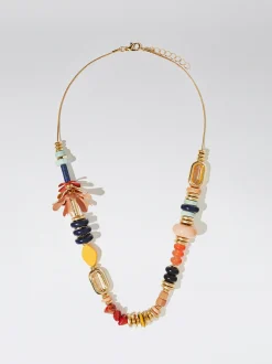 Necklace With Stone And Resin|Parfois Sale