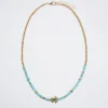 Necklace With Stone And Zirconia|Parfois Online