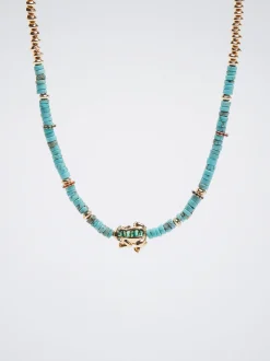 Necklace With Stone And Zirconia|Parfois Online
