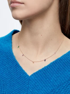 Necklace With Zirconia|Parfois Online