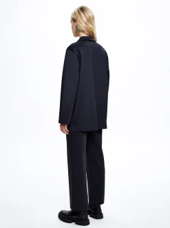 Neoprene-Effect Blazer Coat|Parfois Cheap