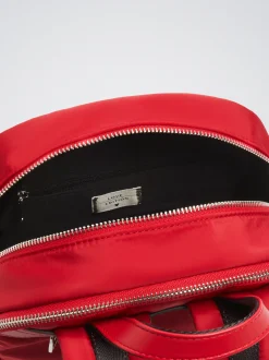 Nylon Backpack With Heart Pendant|Parfois Best Sale